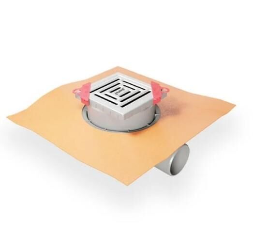 Hüppe Master 10x10 Yalıtımlı Noktasal Su Gideri Mat Yandan - 47H0026000000003