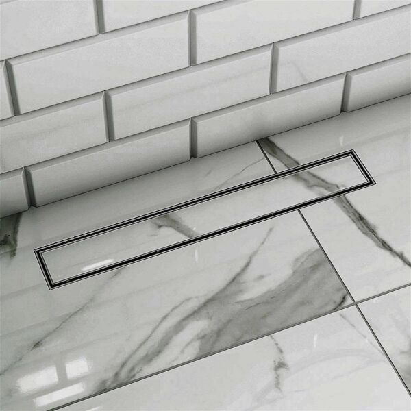 Sukar Line 6 40 cm Seramik Uyumlu Duş Kanalı - 1156-2424000-01
