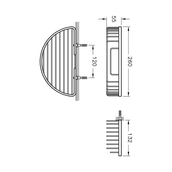 Artema Arkitekta A44052 Malzemelik Tekli Krom