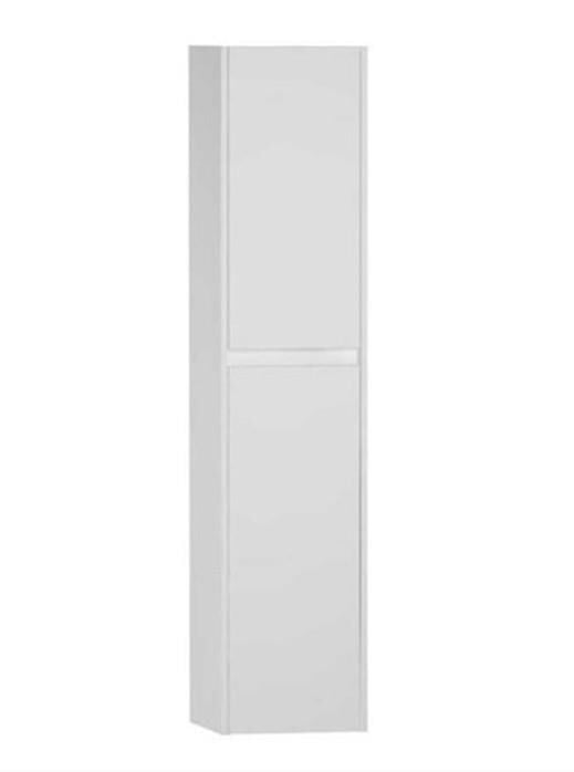 VitrA S50+ Boy Dolabı 35 cm 2 Kapaklı Parlak Beyaz Sol - 54770