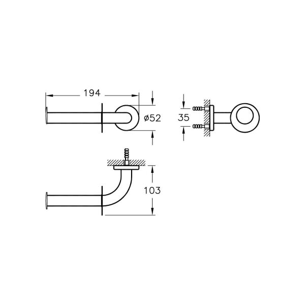 Artema Arkıtekta A44272 Tuvalet Kağıtlığı