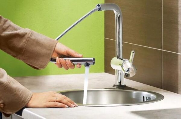 Grohe Minta Tek Kollu Eviye Bataryası 1/2