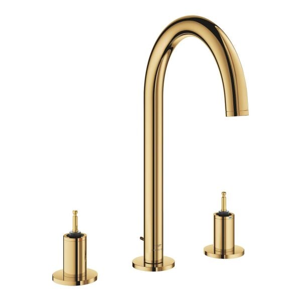 Grohe Atrio Private Collection Üç Delikli Lavabo Bataryası 1/2'' L-Boyut - 20593GL0