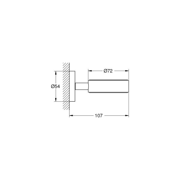 Grohe Essentials Sabunluk Tutacağı 40369GN1