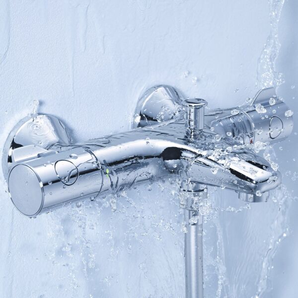 Grohe Grohtherm 800 Termostatik Banyo Bataryası - 34576000