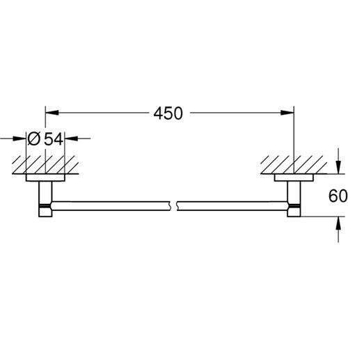Grohe Essentials Havluluk - 40688DL1