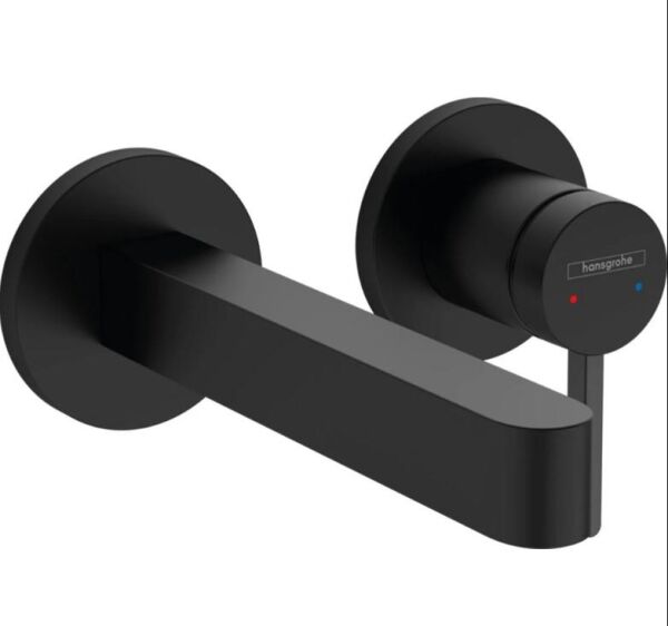 Hansgrohe Finoris Tek Kollu Mat Siyah Lavabo Bataryası - 76051670