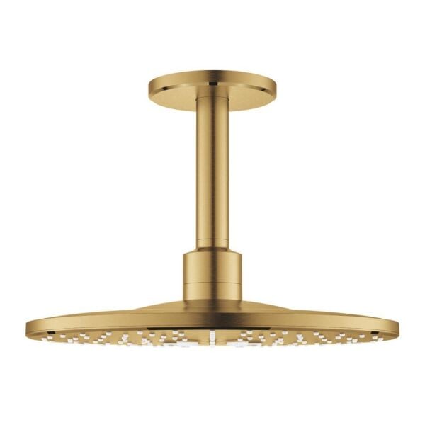 Grohe Rainshower Smartactive 310 Tepe Duşu Seti 142 Mm, 2 Akışlı Brushed Cool Sunrise - 26477GN0