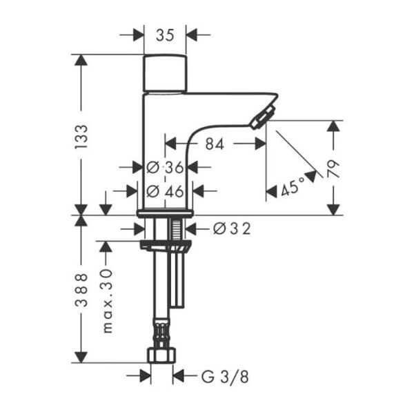 Hansgrohe Logis Lavabo Bataryası - 71120000