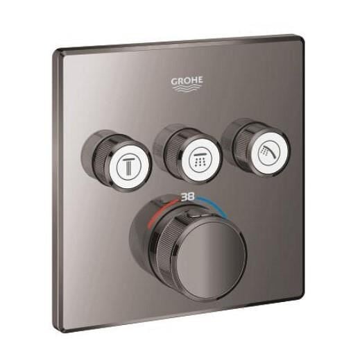 Grohe Grohtherm Smartcontrol Üç Valfli Akış Kontrollü, Ankastre Termostatik Duş Bataryası - 29126A00