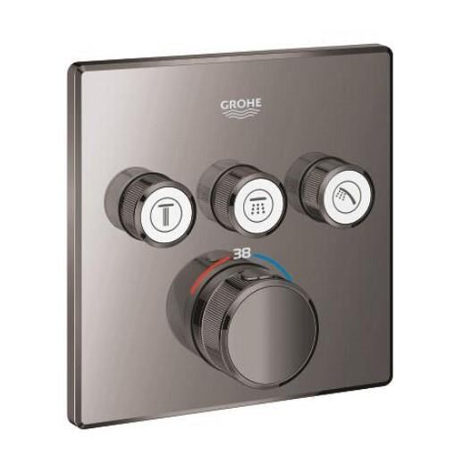 Grohe Grohtherm Smartcontrol Üç Valfli Akış Kontrollü, Ankastre Termostatik Duş Bataryası - 29126A00