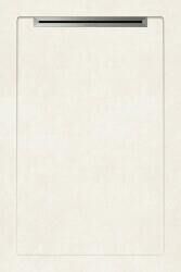 Aquanit 80x80 Beton Beyaz Slope Line+ Sifon