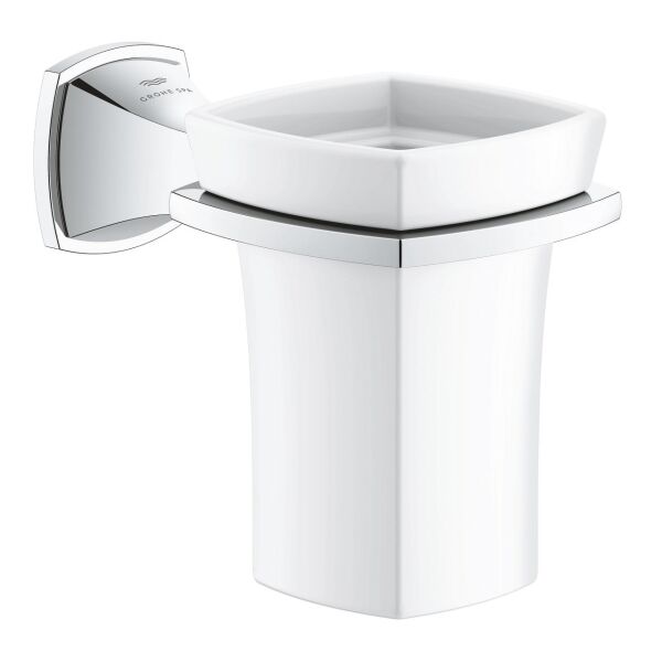 Grohe Grandera Seramik fırçalık ve tutacağı - 40909000