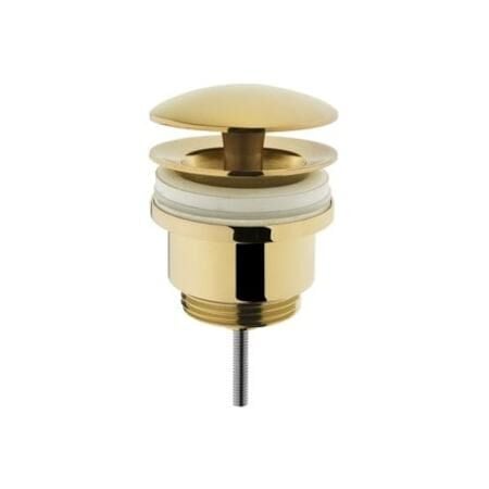 VitrA A4514823 Yuvarlak Lavabo Süzgeci Universal Sabit Altın