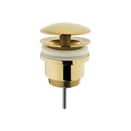 VitrA A4514823 Yuvarlak Lavabo Süzgeci Universal Sabit Altın