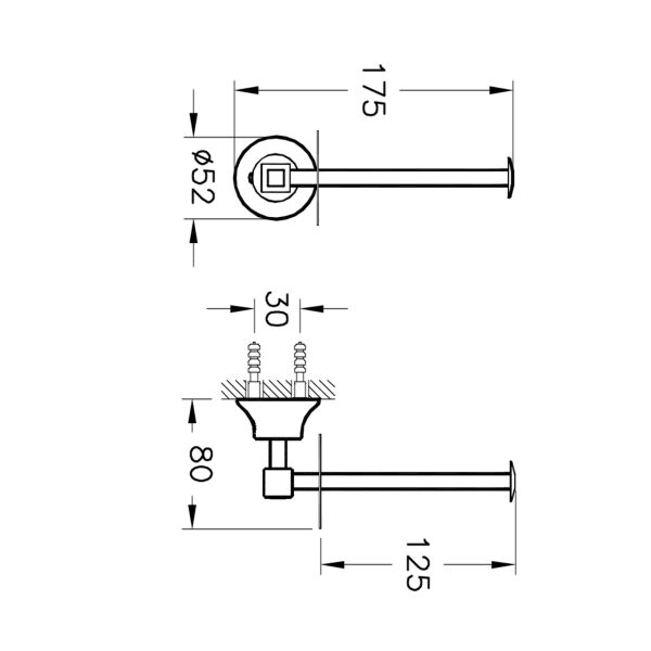 Artema Juno Classic Tuvalet Kağıtlığı - Yedek
