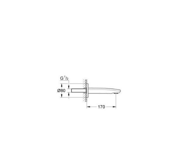 Grohe Eurostyle Cosmopolitan Çıkış Ucu - 13276002