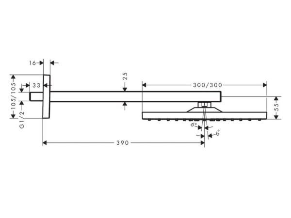 Hansgrohe Raindance E Tepe Duşu 300 - 26238670