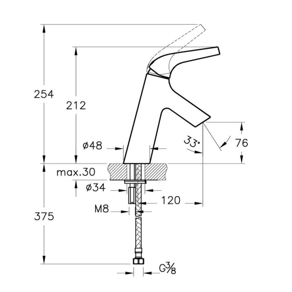 Artema Nest Trendy Lavabo Bataryası A42300