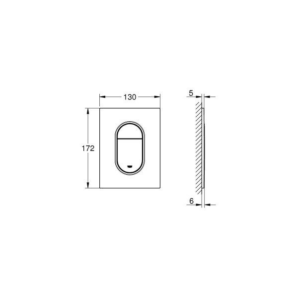 Grohe Arena Cosmopolitan S Kumanda Paneli 37624GN0
