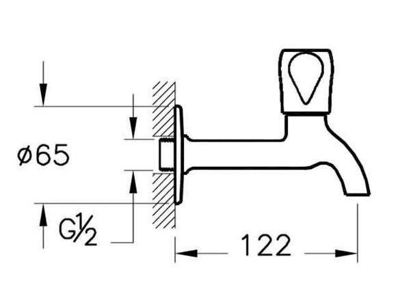 Artema A41584 Uzun Musluk