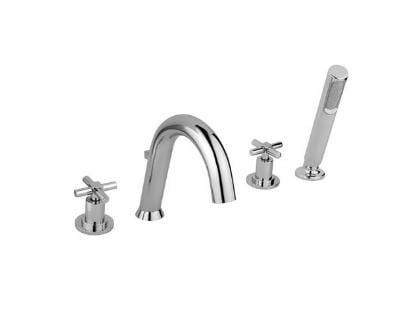 Artema Juno Küvet Bataryası Dört Delikli Krom