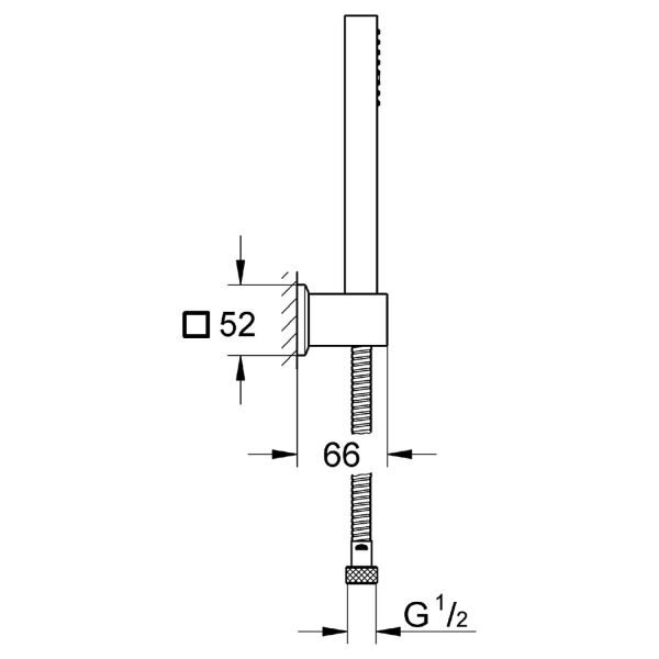 Grohe Euphorıa Cube + Stıck El Duşu Seti 27889000