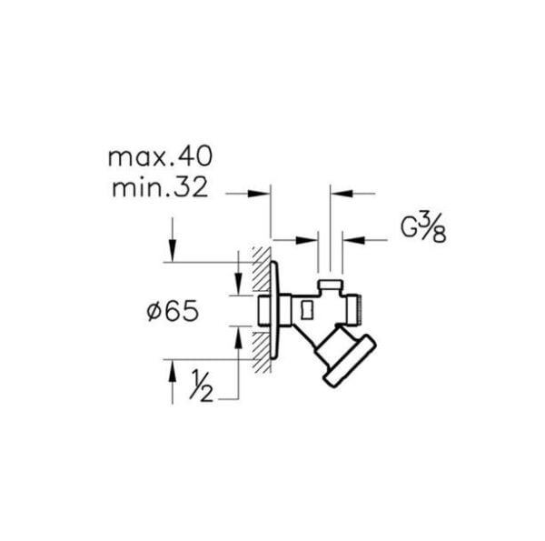Artema A45236 Filtreli Ara Musluk Krom