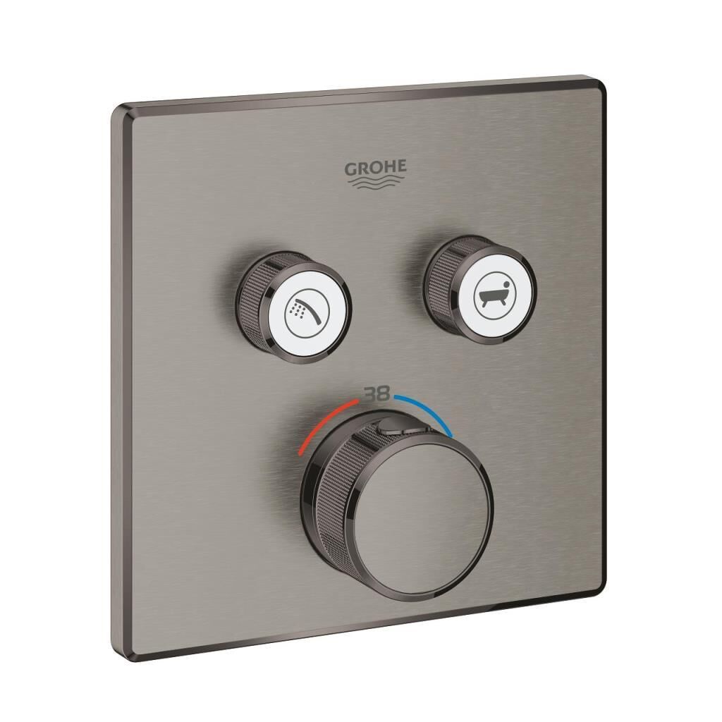 Grohe Smartcontrol Çift Valfli Akış Kontrollü, Ankastre Termostatik Duş Bataryası - 29124AL0