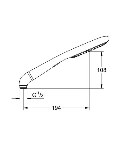 Grohe Rainshower El Duşu, 2 Akışlı - 27274000
