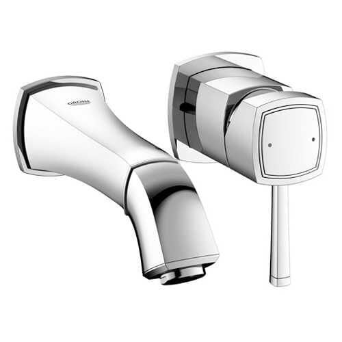 Grohe Grandera İki Delikli Duvardan Lavabo Bataryası - 19929000