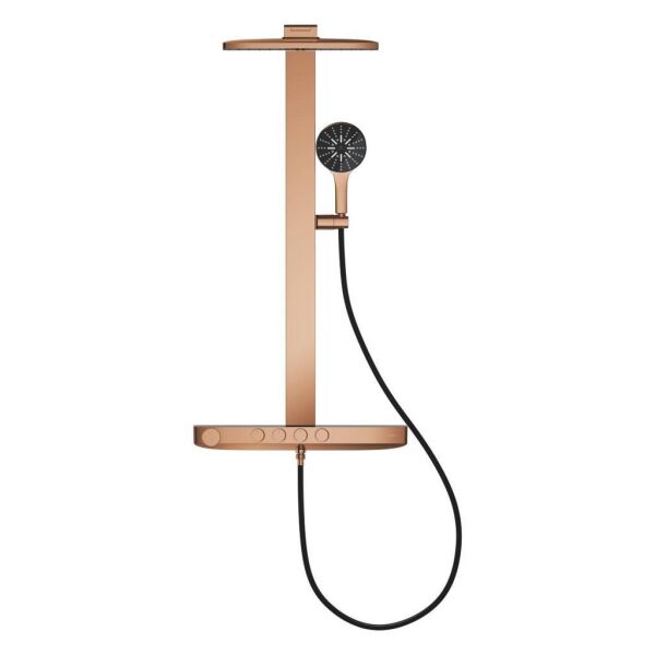 Grohe Rainshower Aqua Pure Duvara Monte Termostatik Bataryalı Duş Sistemi Warm Sunset – 100961DA00