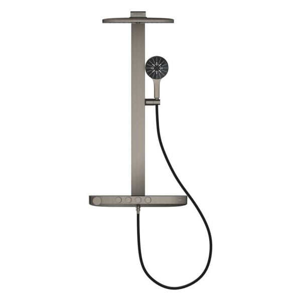 Grohe Rainshower Aqua Pure Duvara Monte Termostatik Bataryalı Duş Sistemi Br.Hard Graphite – 100961AL00