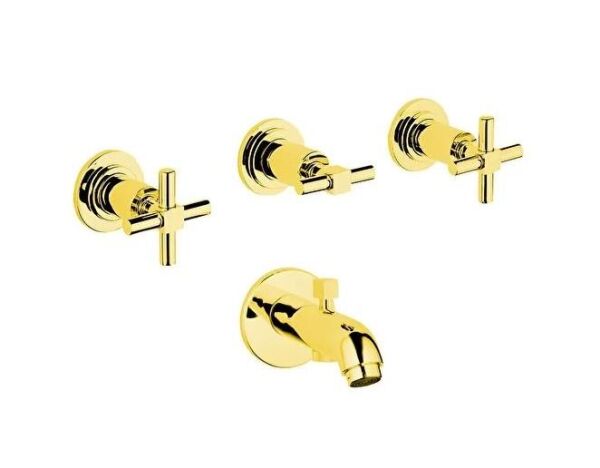 Artema Juno Ankastre Banyo Bataryası, Altın - A4083223