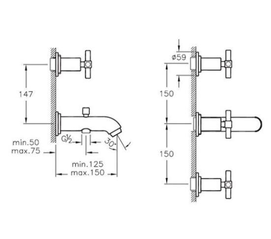 Artema Juno Ankastre Banyo Bataryası, Altın - A4083223