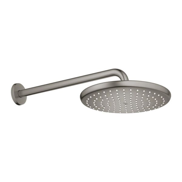 Grohe Tempesta 250 Tepe Duşu Set 380 Mm, 1 Akışlı Brushed Hard Graphite – 26663AL0