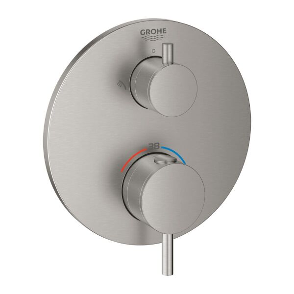 Grohe Atrio Termostatik Banyo/Duş Bataryası - 24135DC3