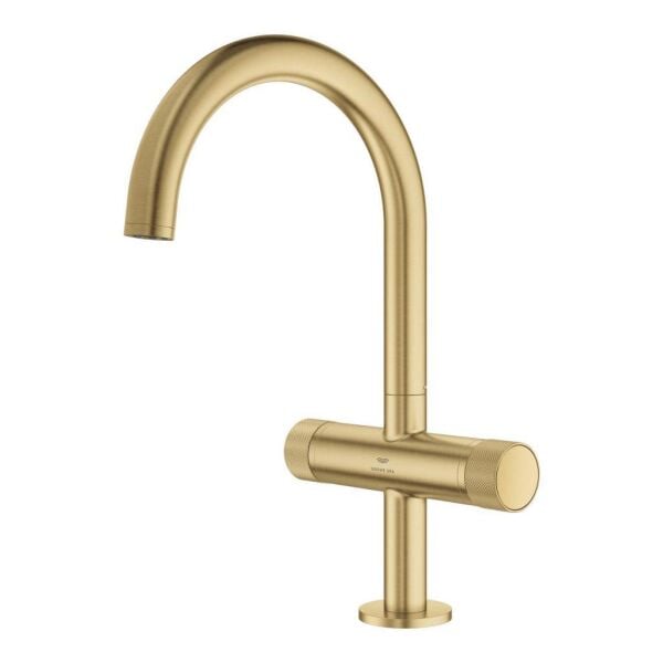 Grohe Atrio Private Collection Lavabo Bataryası L-Boyut Brushed Cool Sunrise – 21138GN0