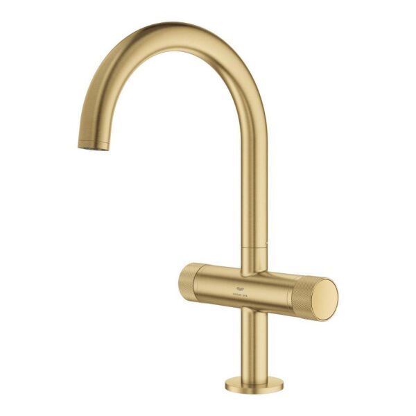 Grohe Atrio Private Collection Lavabo Bataryası L-Boyut Brushed Cool Sunrise – 21138GN0