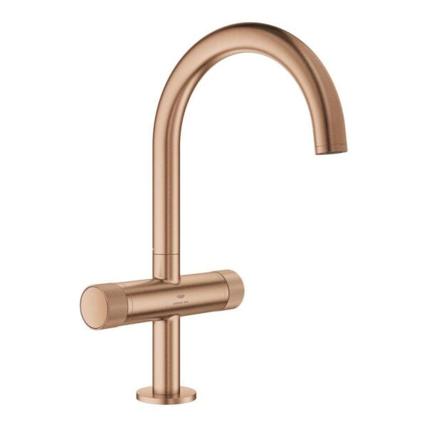 Grohe Atrio Private Collection Lavabo Bataryası L-Boyut Brushed Warm Sunset – 21138DL0