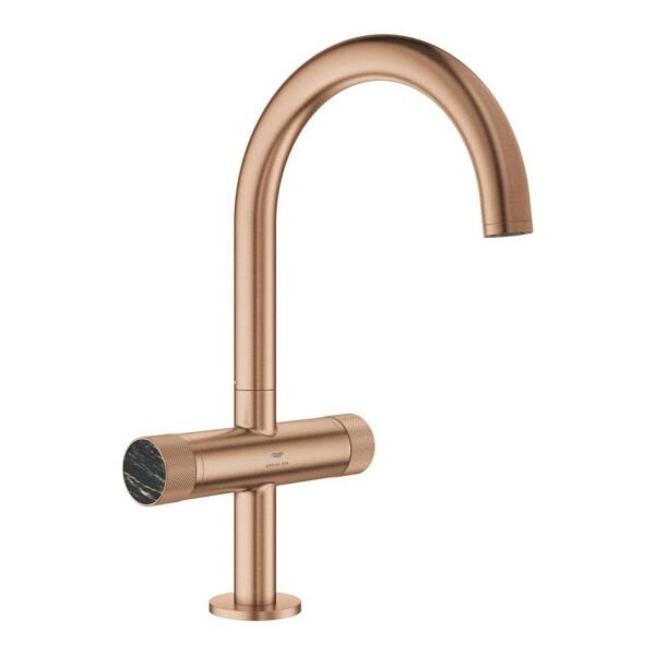 Grohe Atrio Private Collection Lavabo Bataryası L-Boyut Brushed Warm Sunset – 21138DL0