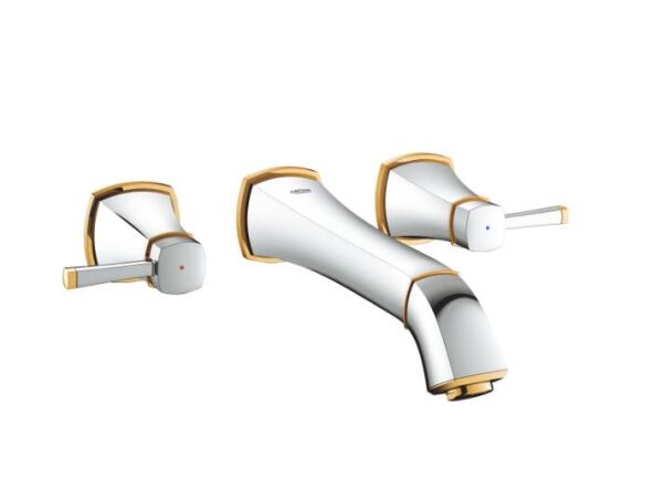 Grohe Grandera 3 Delikli Lavabo Bataryası 1/2'' M-Boyut - 20415IG0