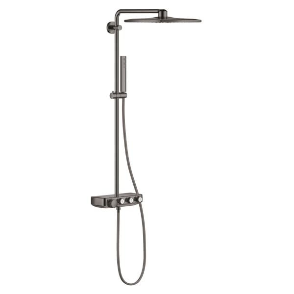 Grohe Euphoria SmartControl System 310 Cube Duvara monte termostatik bataryalı duş sistemi - 26508A00