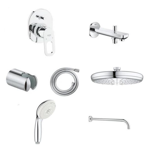 Grohe Eco Ankastre Duş Seti Gagalı - 29041000SET1