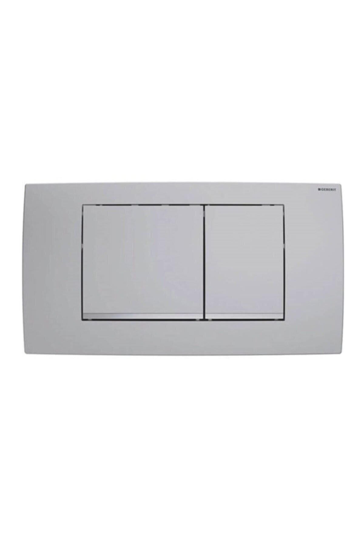 Geberit Twinline 30 Kumanda Kapağı Çift Basmalı Mat Krom - 115.889.KN.1