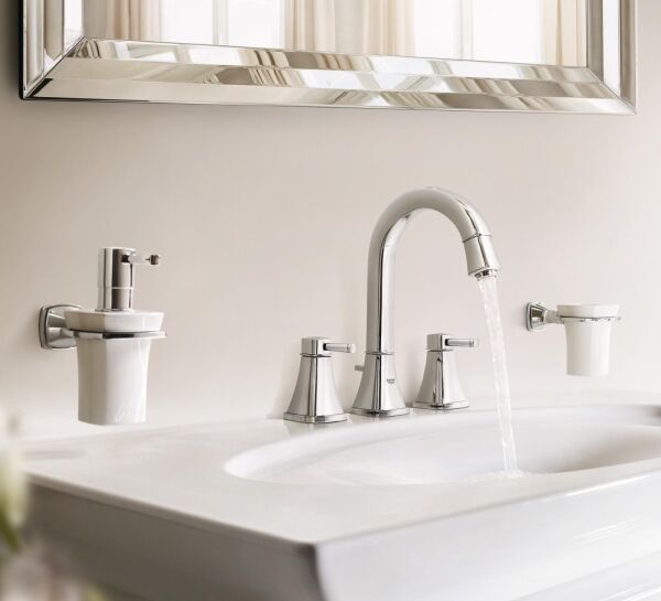 Grandera 3 delikli lavabo bataryası 1/2″ M-Boyut 20389000