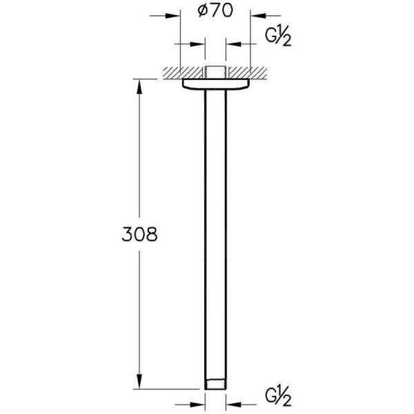 Artema Tavandan Uzun Dirsek A45650