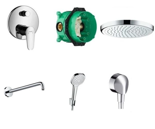 Hansgrohe Focus Ankastre Duş Seti - Gagasız 31945000set4