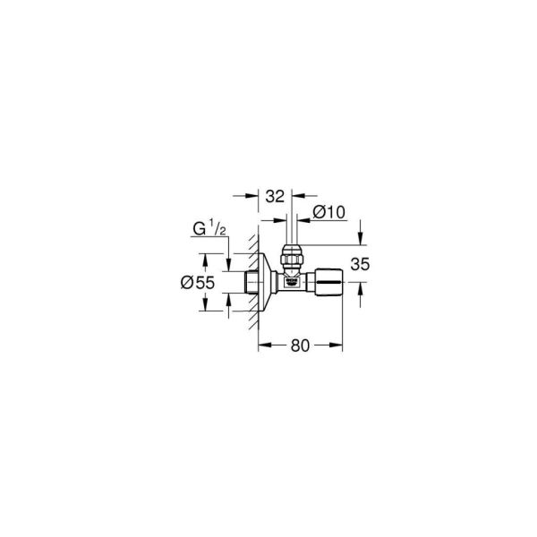 Grohe Ara Musluk 1/2'' - 22037AL0
