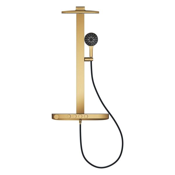 Grohe Rainshower Aqua Pure Duvara monte termostatlı duş sistemi - 100964GL00